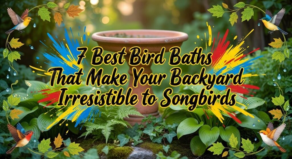 backyard bird bath recommendations