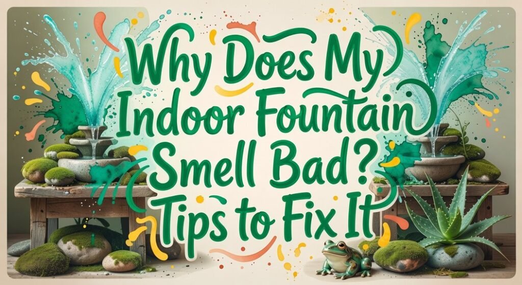 bad fountain smell solutions