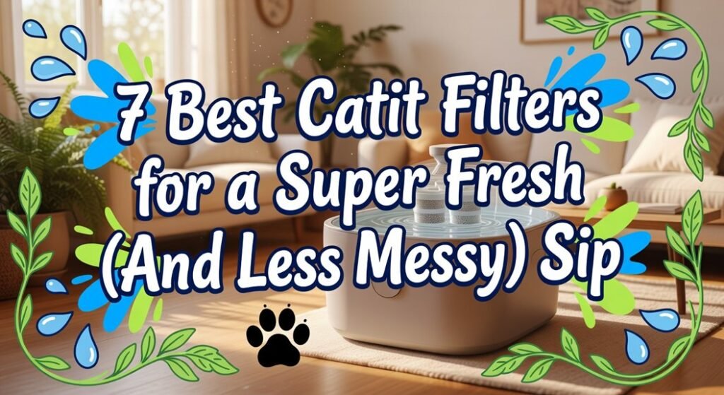 best cat water filter products