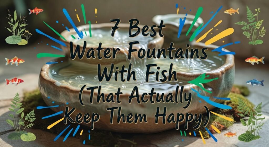 best fish friendly water fountains