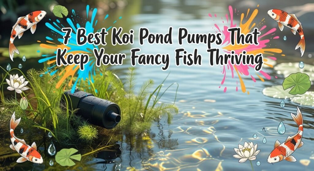 best fish pond pumps