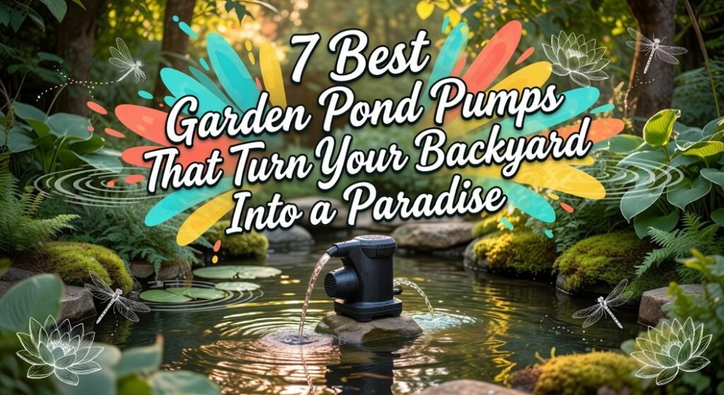 best garden pond pumps