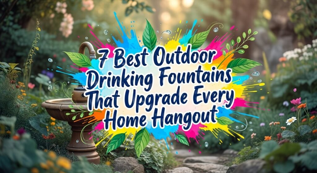 best home outdoor fountains