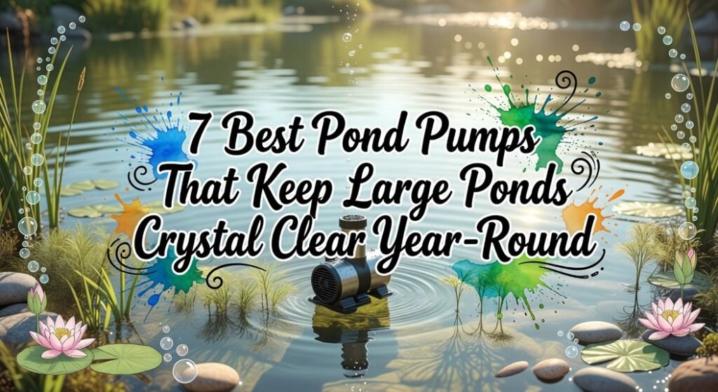 best large pond pumps