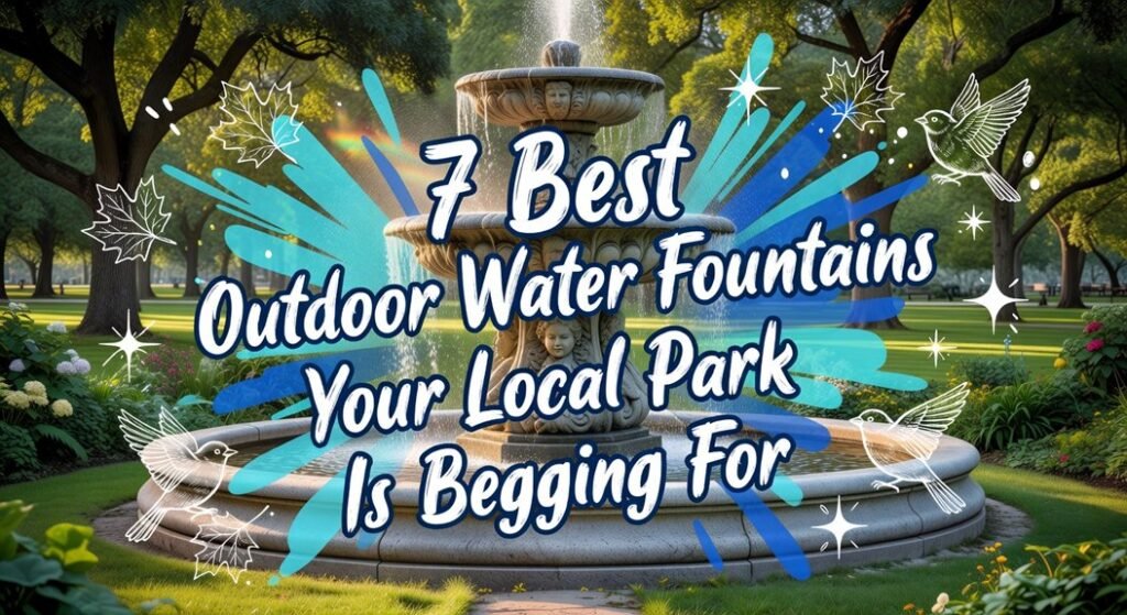 best park fountain designs