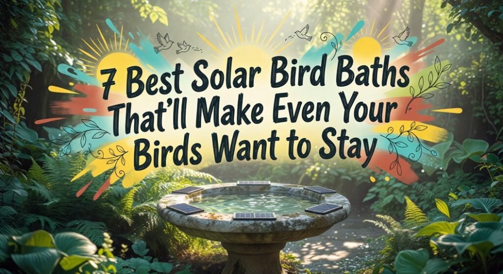 best solar birdbath reviews