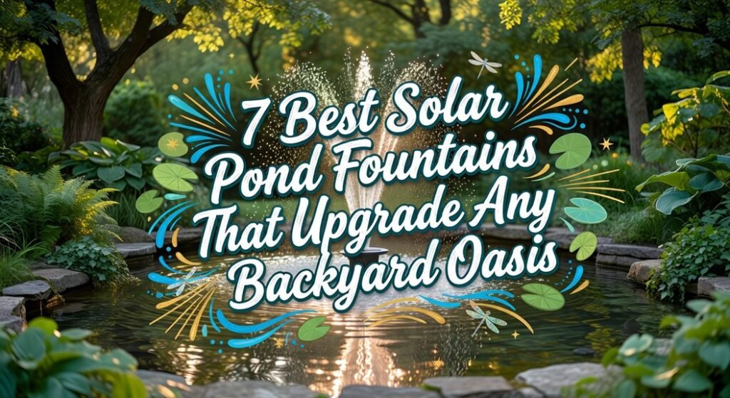 best solar fountain recommendations