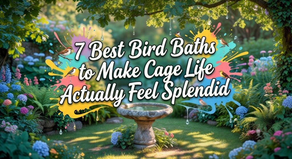 buying guide for birdbaths