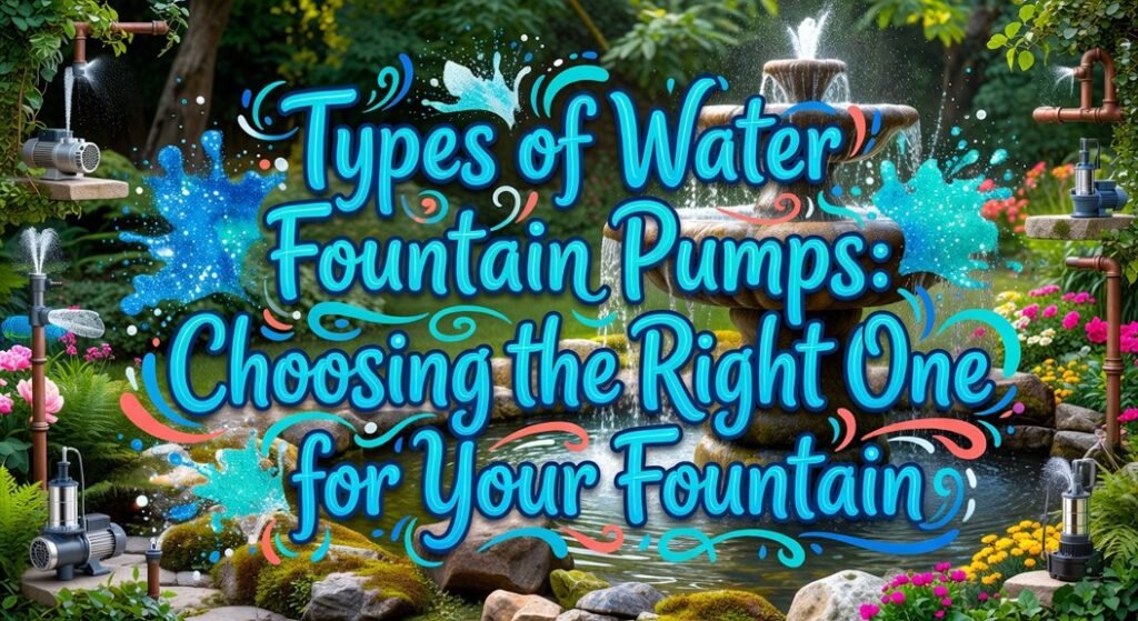 choosing fountain pumps