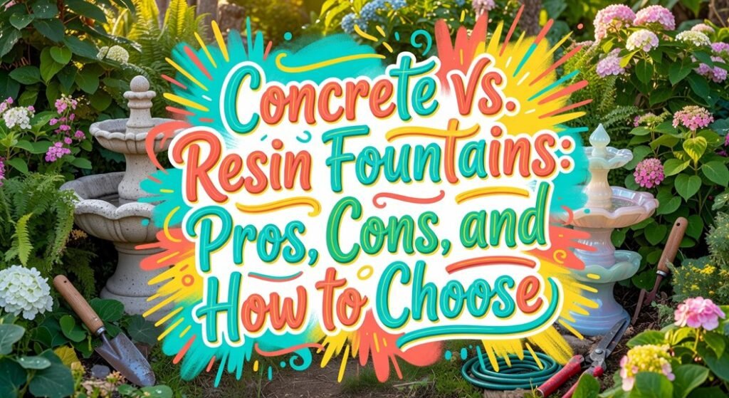 compare fountain pros and cons
