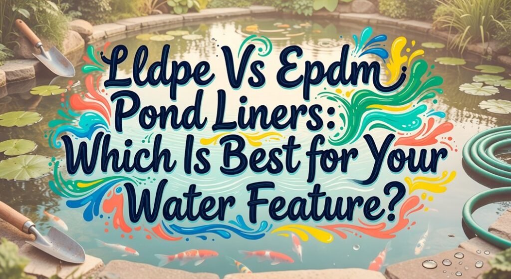 comparing pond liner materials