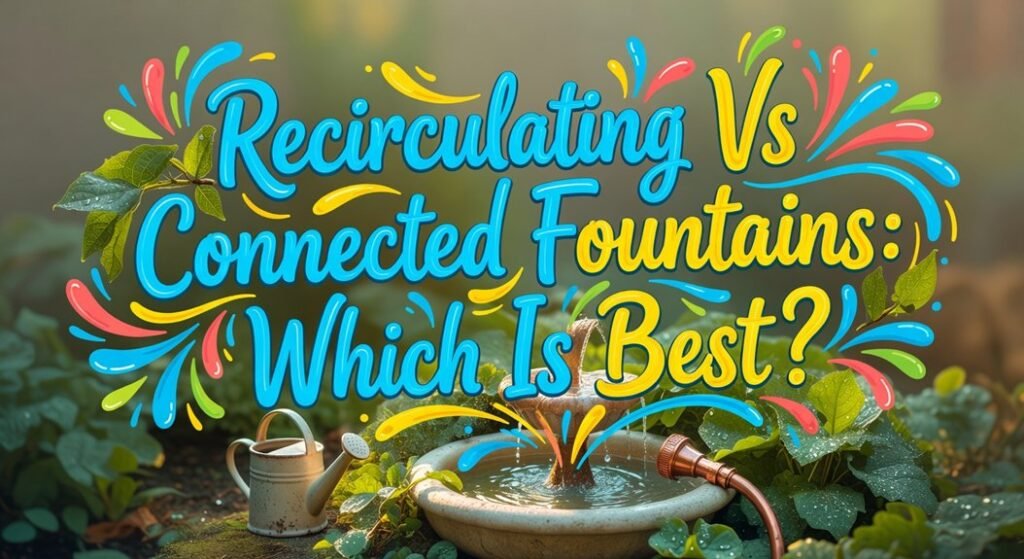comparison of fountain types