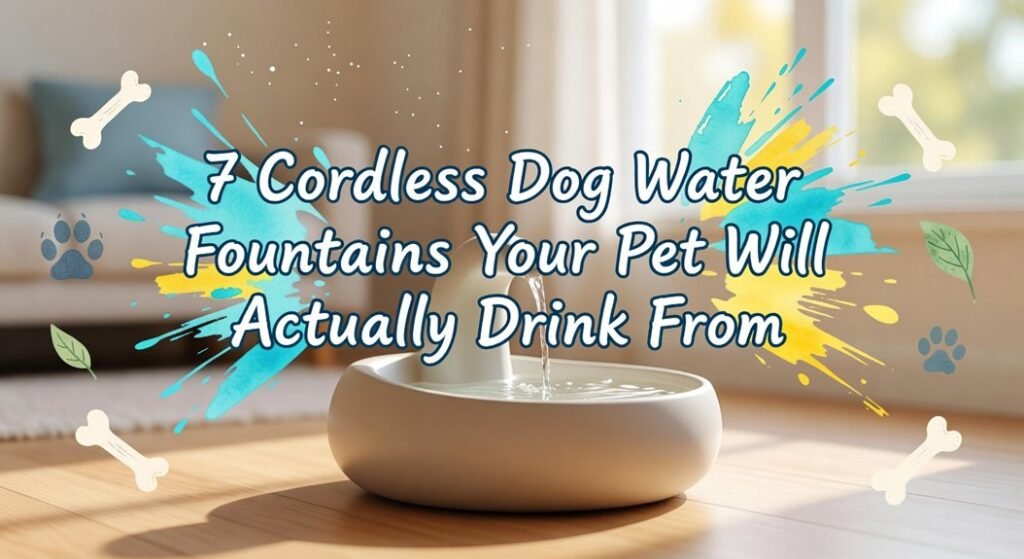 cordless pet hydration products