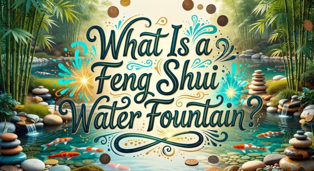 defining feng shui fountain
