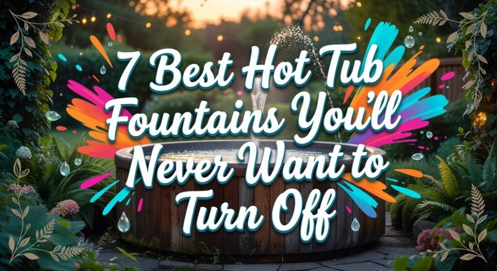 enchanting water feature advertisements