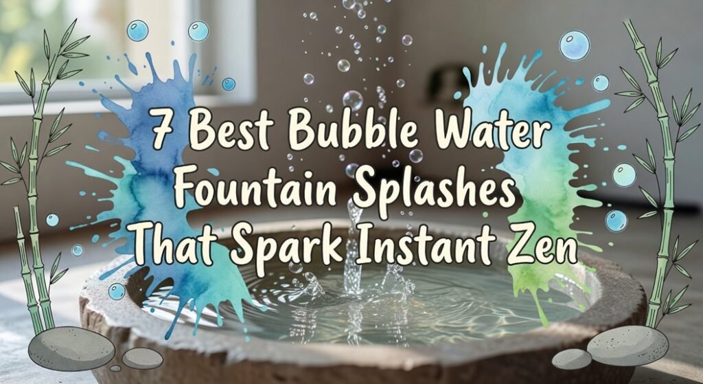 energizing water feature rankings