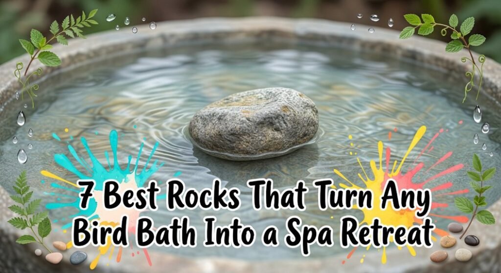 enhancing bird bath spa
