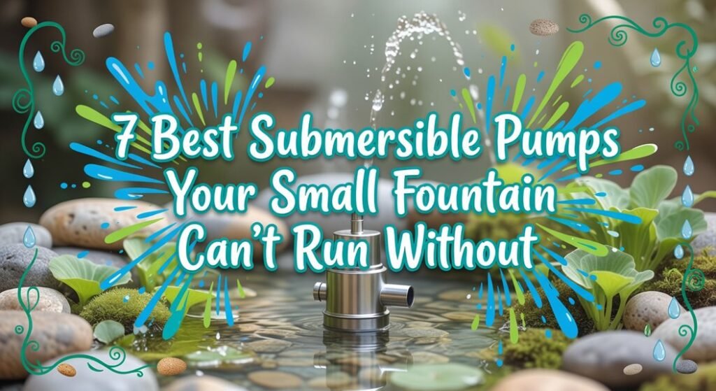 essential submersible fountain pumps