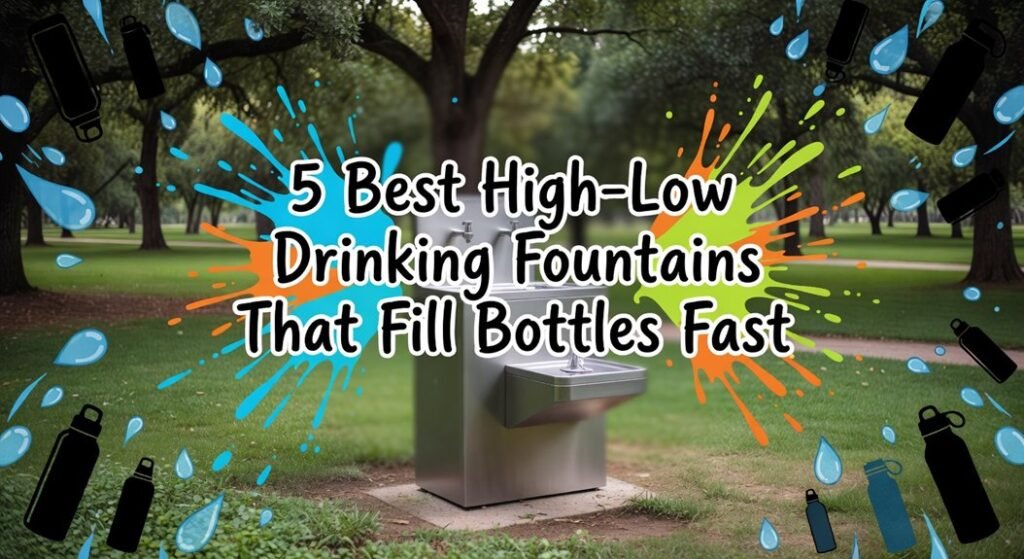 fast bottle filling fountains