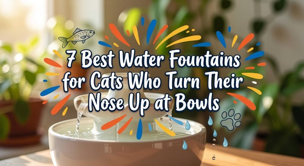 feline water bowl alternatives