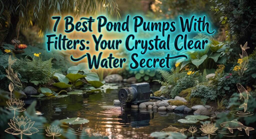 filtered pond pump recommendations