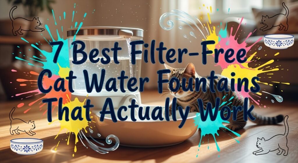 filterless cat fountain recommendations