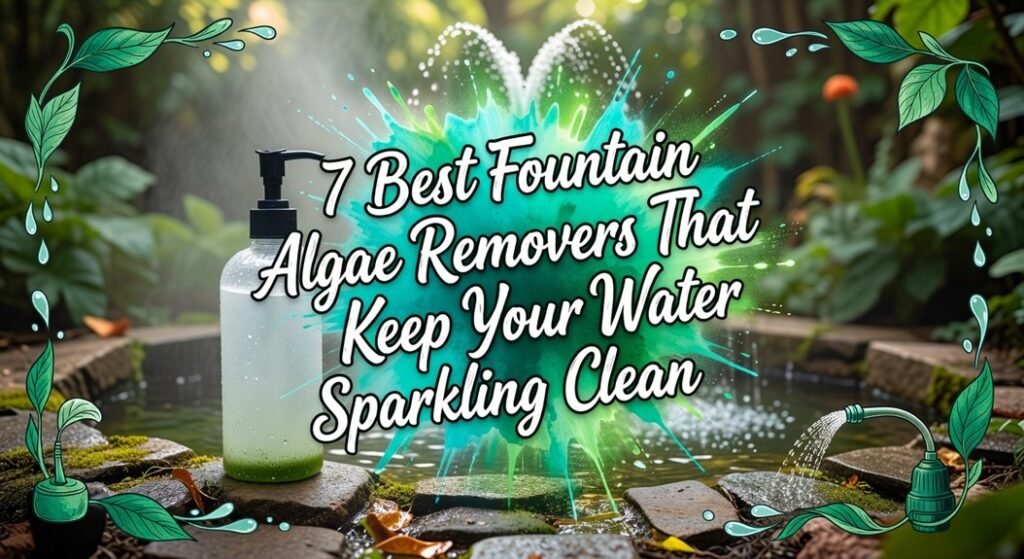 fountain algae removal products