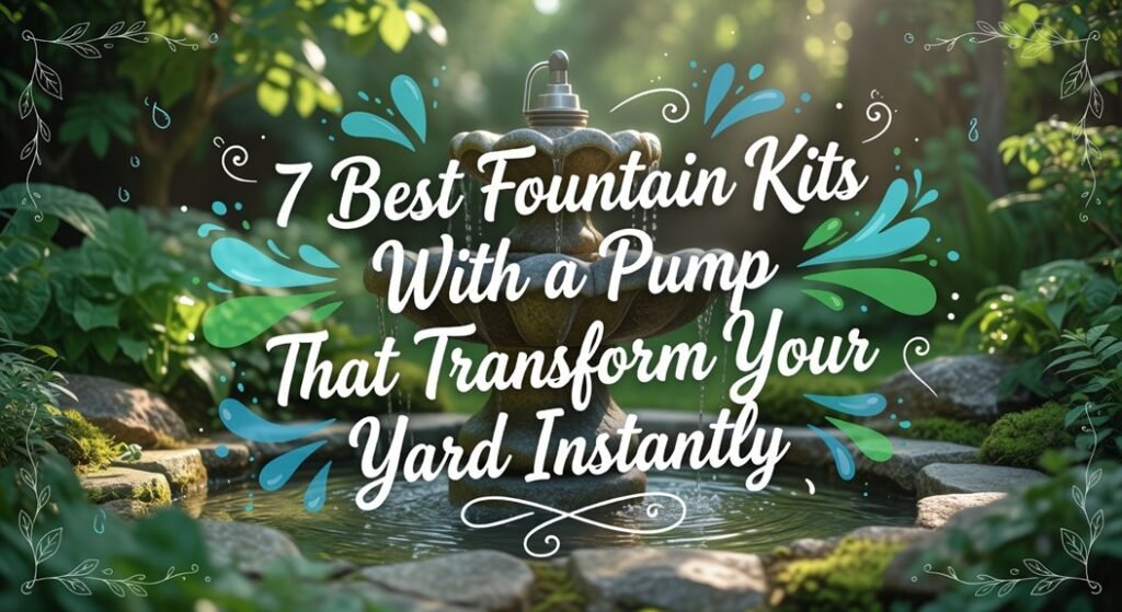 fountain pump kit selection