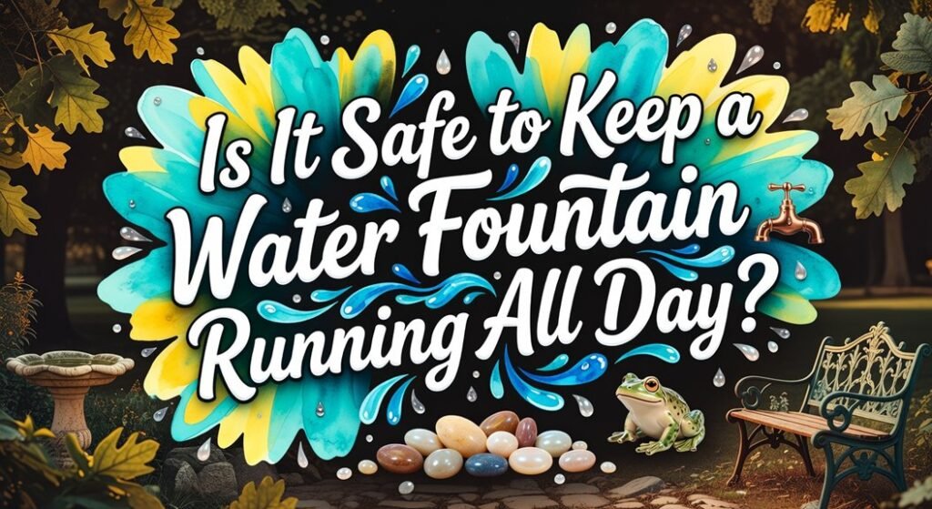 fountain safety duration concerns