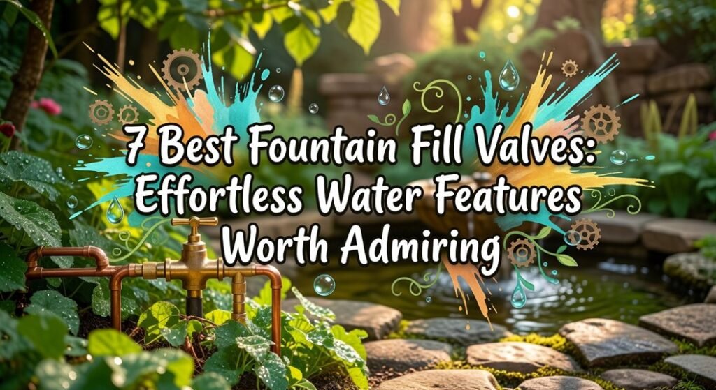 fountain water level maintenance