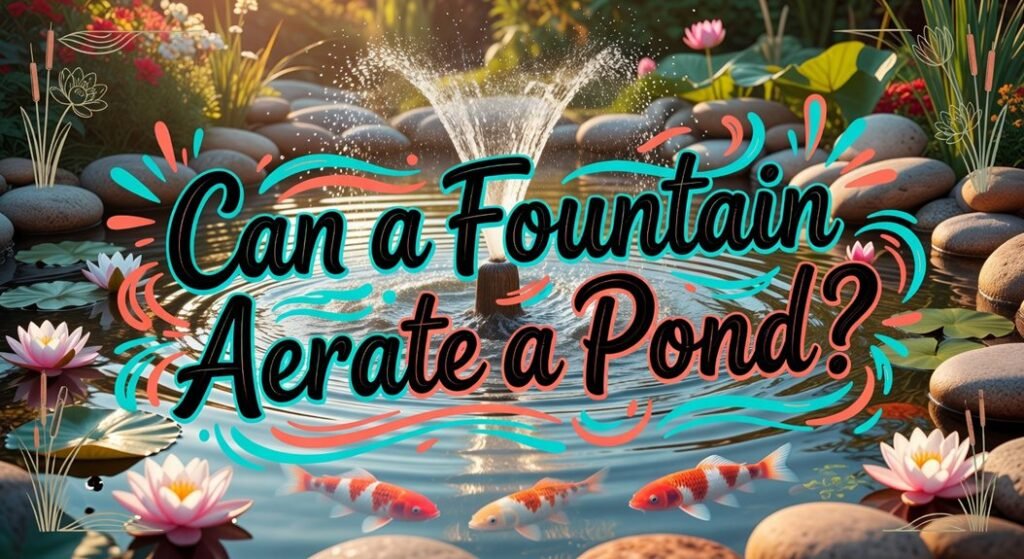 fountains aerate ponds