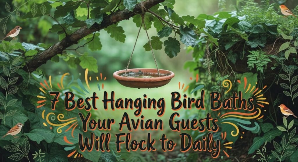 hanging bird bath recommendations