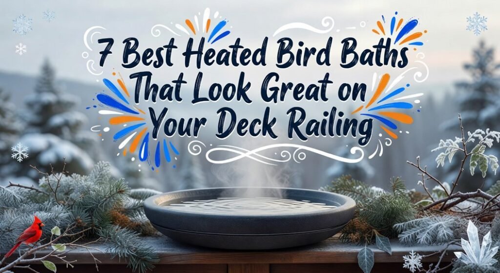 heated deck railing baths