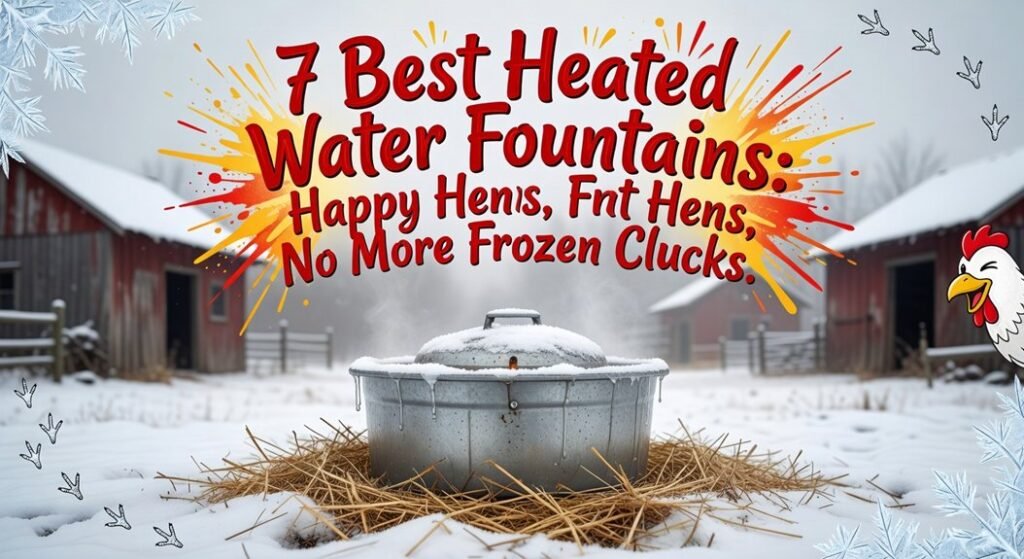 heated water for hens
