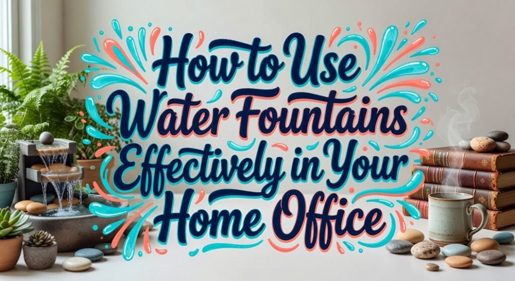 home office water fountains