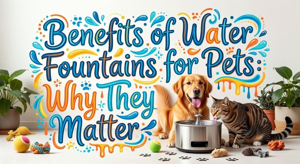 hydrating pets with movement