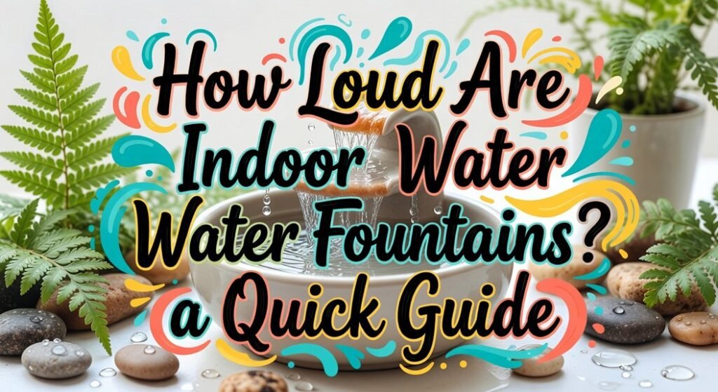 indoor fountain noise guide