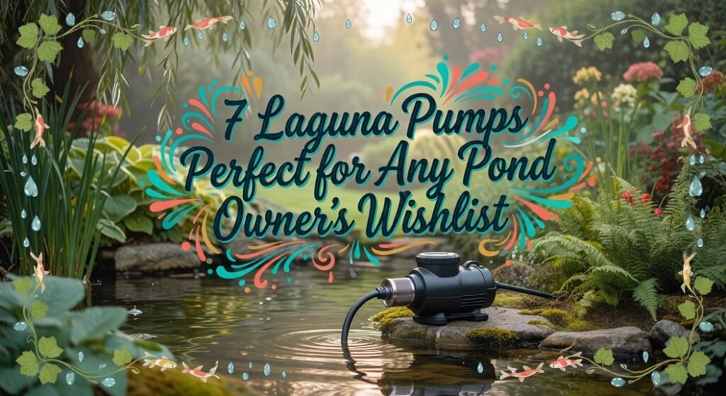 laguna pond pump selection