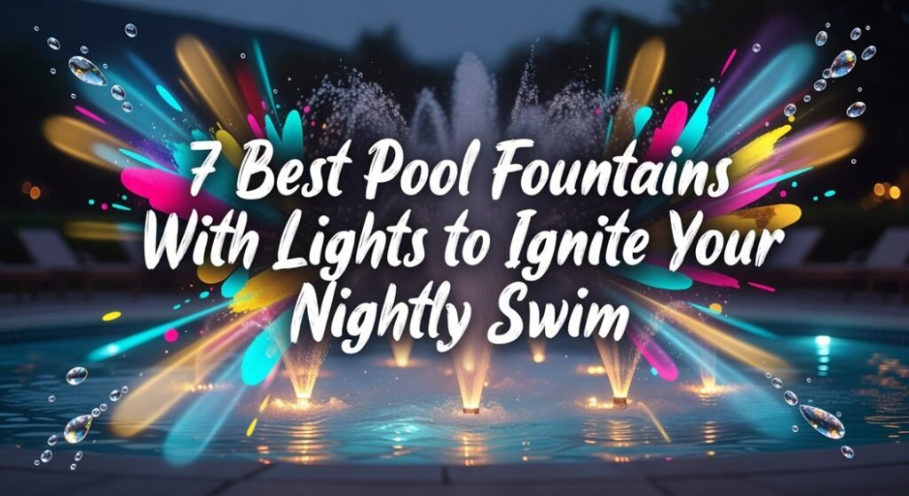 lighted nighttime swimming enhancements