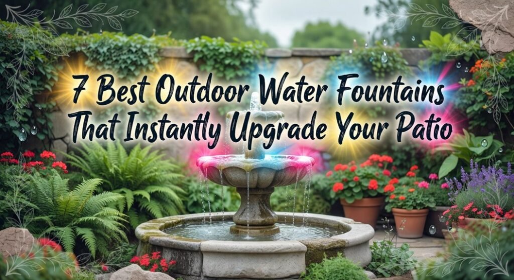 outdoor fountain product recommendations