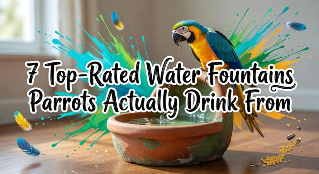 parrot drinking fountain recommendations