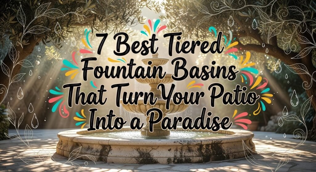 patio paradise fountain basins