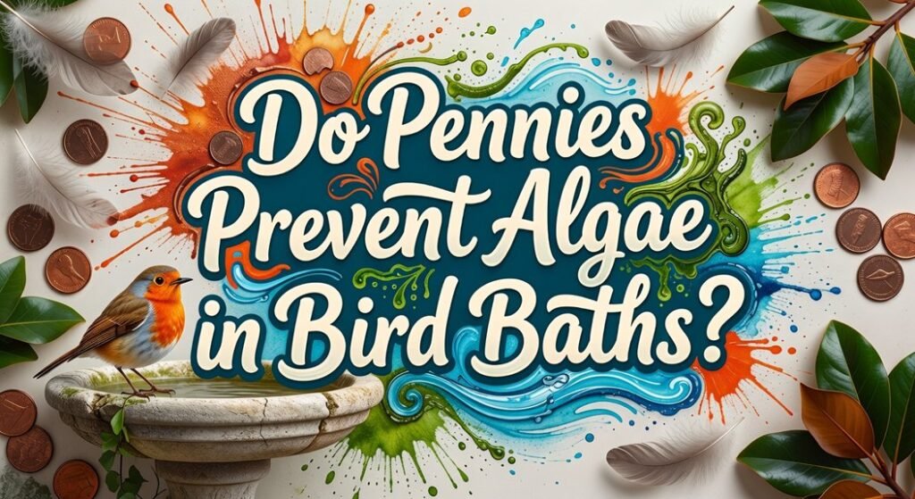 pennies prevent algae
