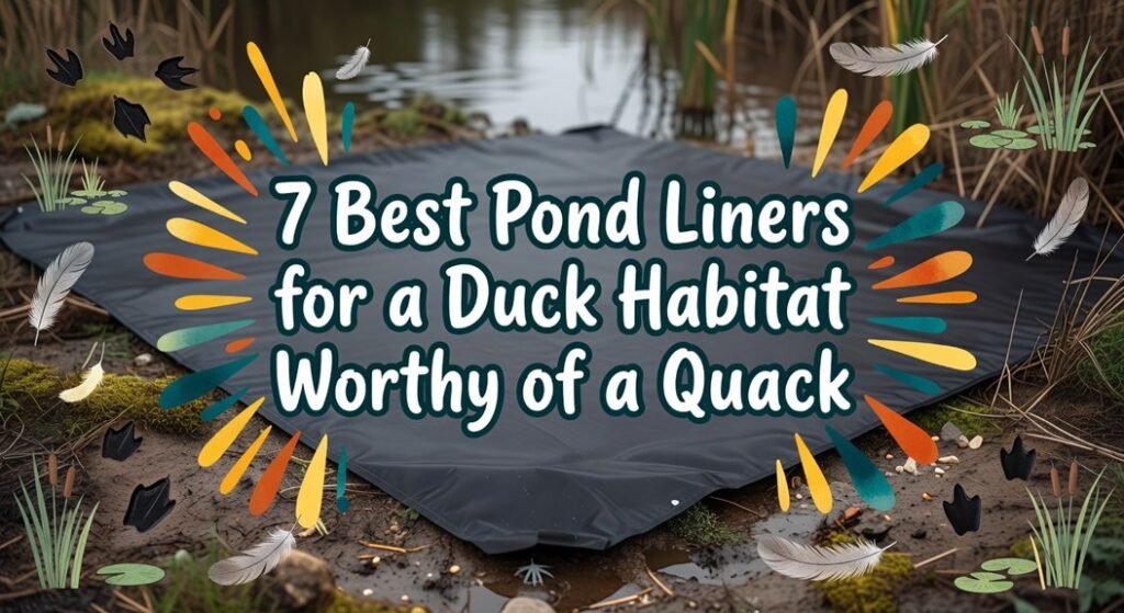 pond liners for ducks