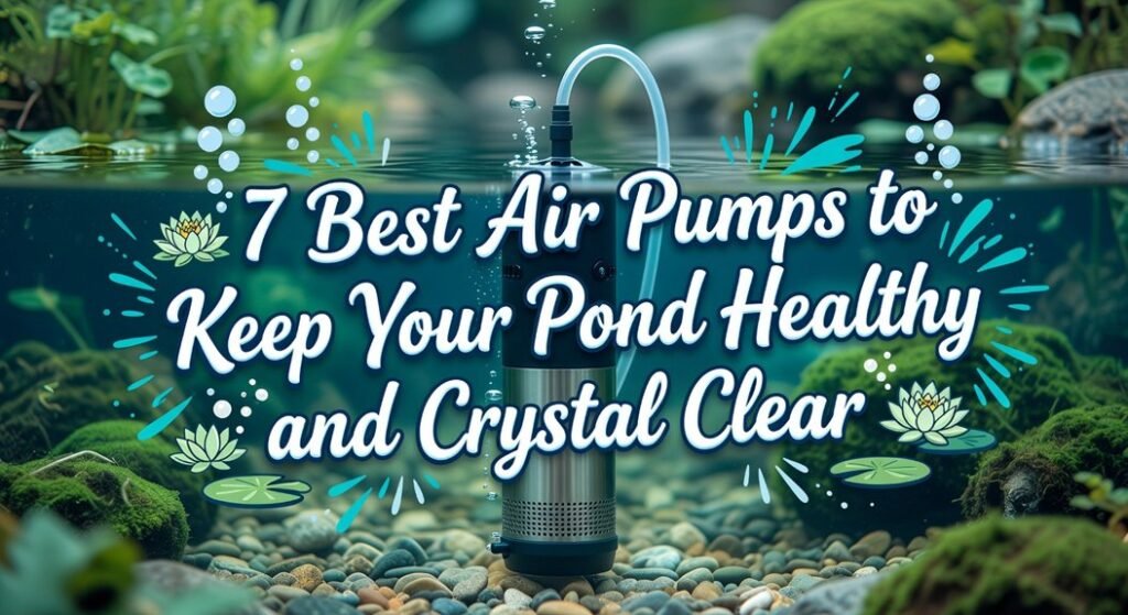 pond maintenance equipment recommendations