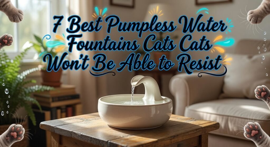 pumpless cat fountain reviews