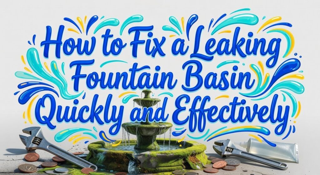 quick effective basin repair