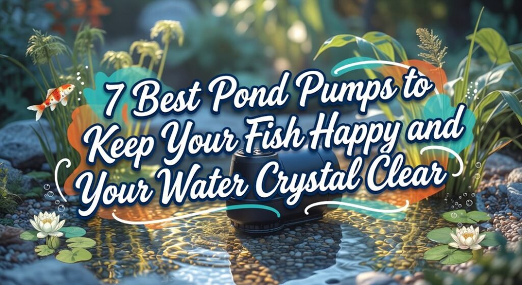 recommended pond water pumps