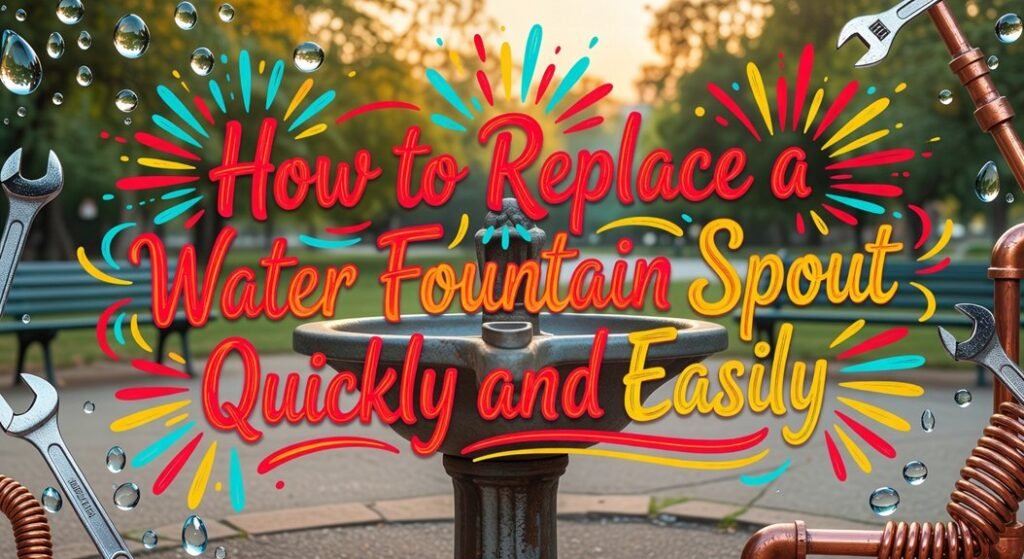 replace water fountain quickly