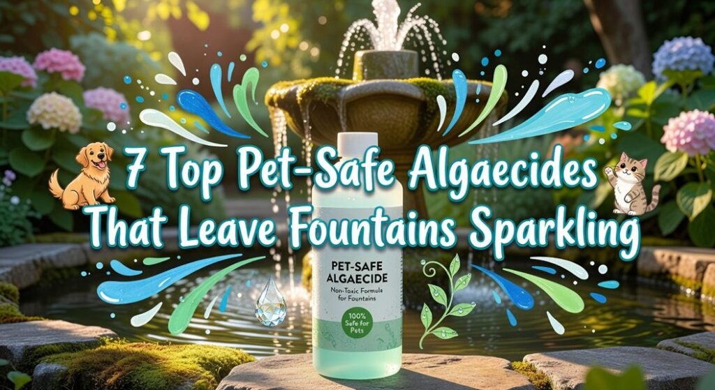 safe fountain algae treatments